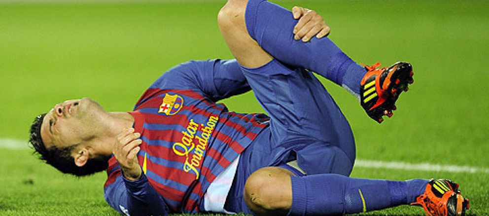 Foto: El Barcelona se resiste en dar el 'ok' a David Villa a pesar de la insistencia de Del Bosque
