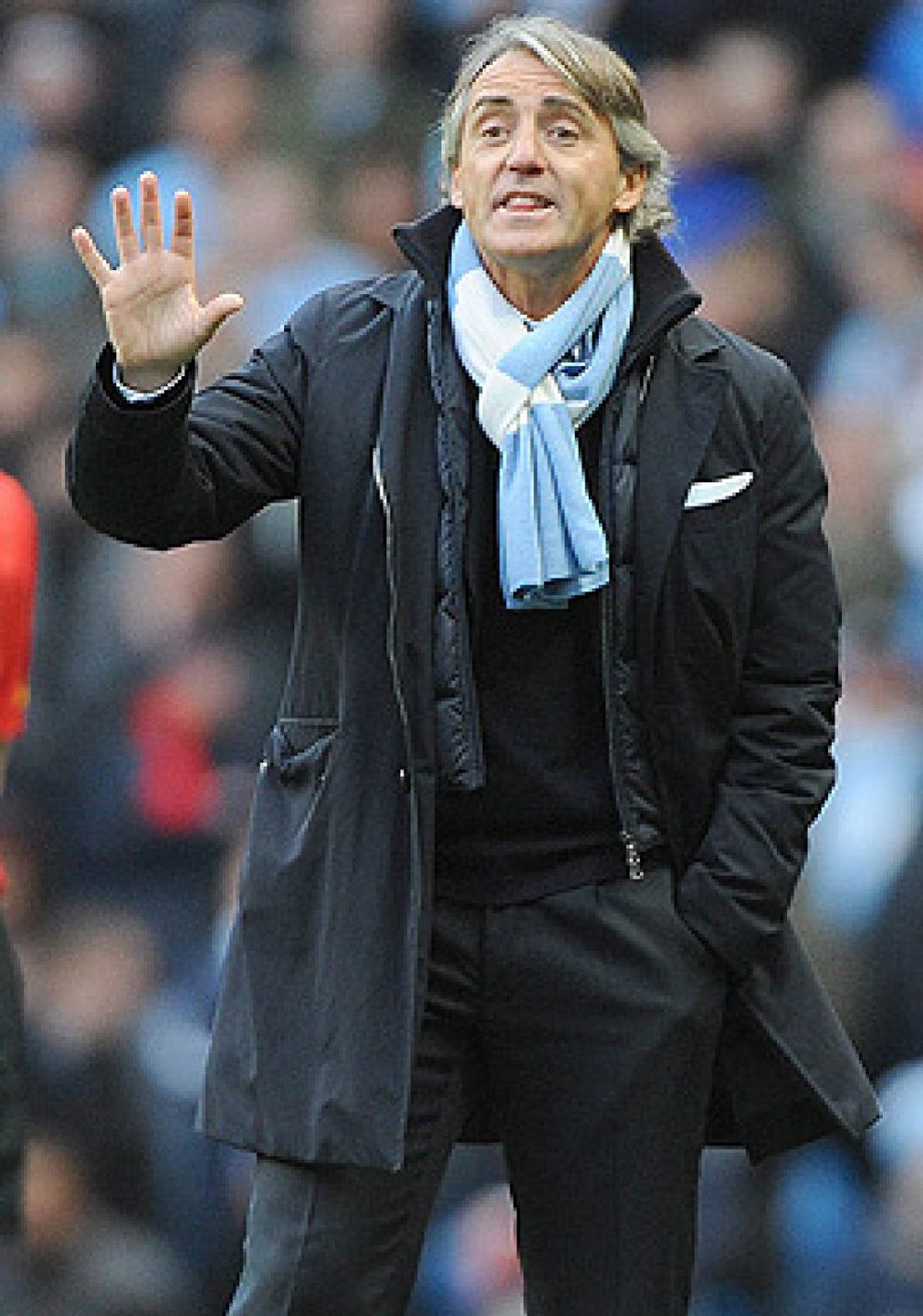 Foto: Mancini, técnico del City: "A Cristiano Ronaldo sólo puede detenerlo la Policía"