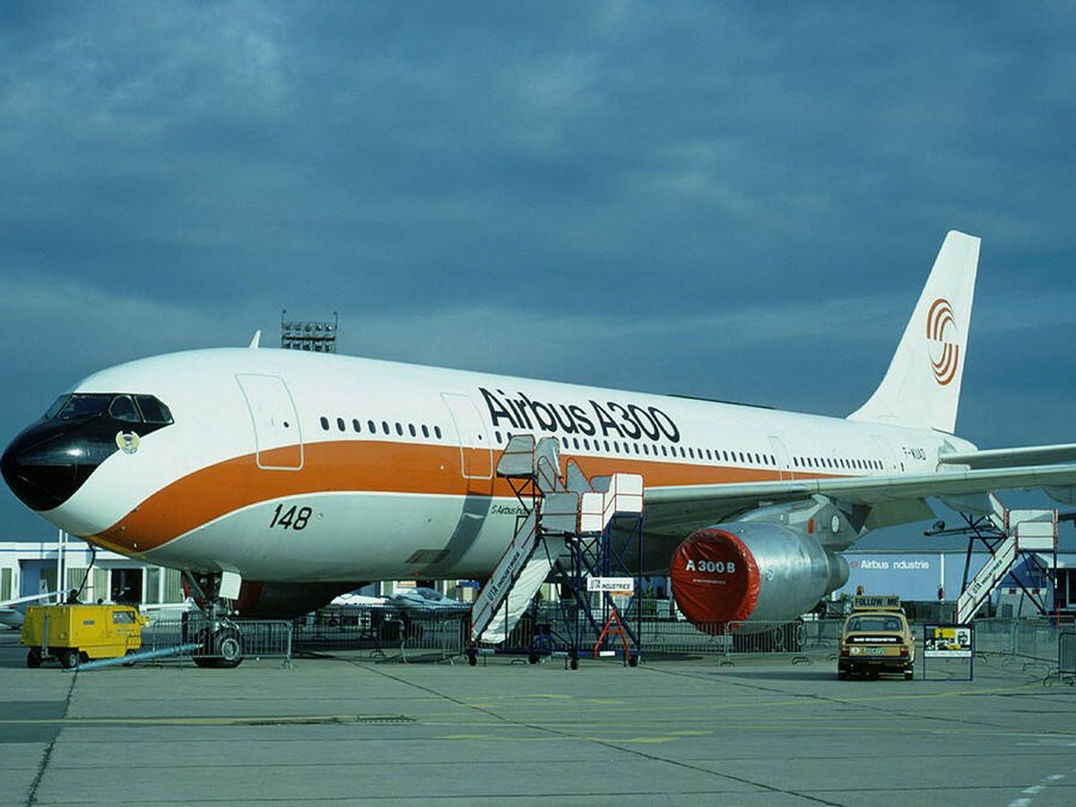 Foto: El A300 que Airbus utilizó para su 'grand tour'. 