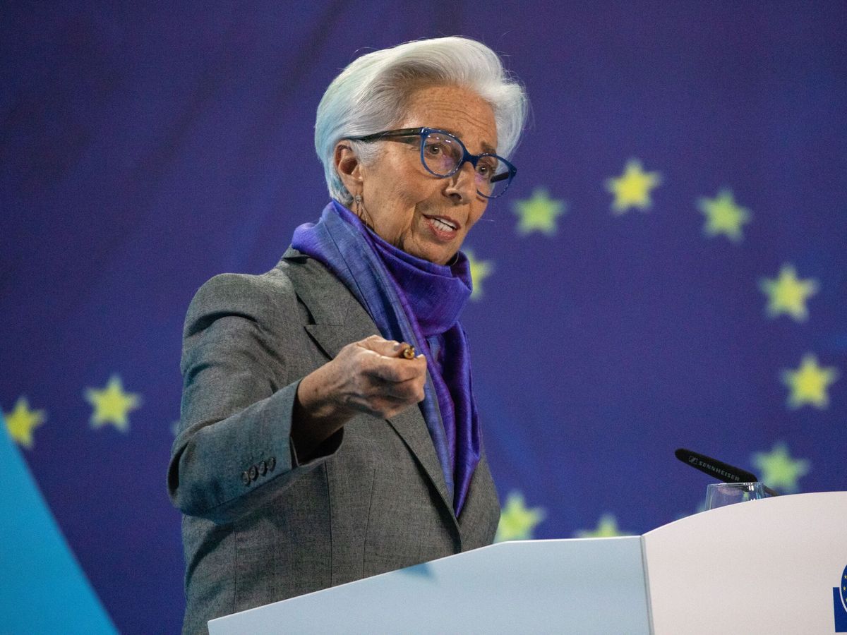 Foto: La presidenta del BCE, Christine Lagarde. (EFE/EPA/Andre Pain)