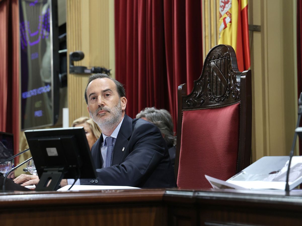 Foto: Gabriel Le Senne, presidente del Parlamento de Baleares. (Europa Press/Isaac Buj)