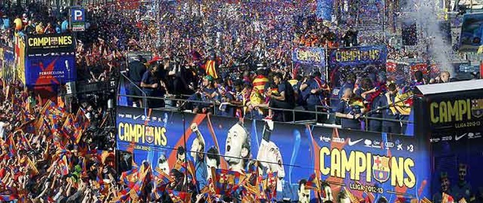 Foto: El Barcelona no quiere bajar los brazos para igualar al mejor Madrid de Mourinho