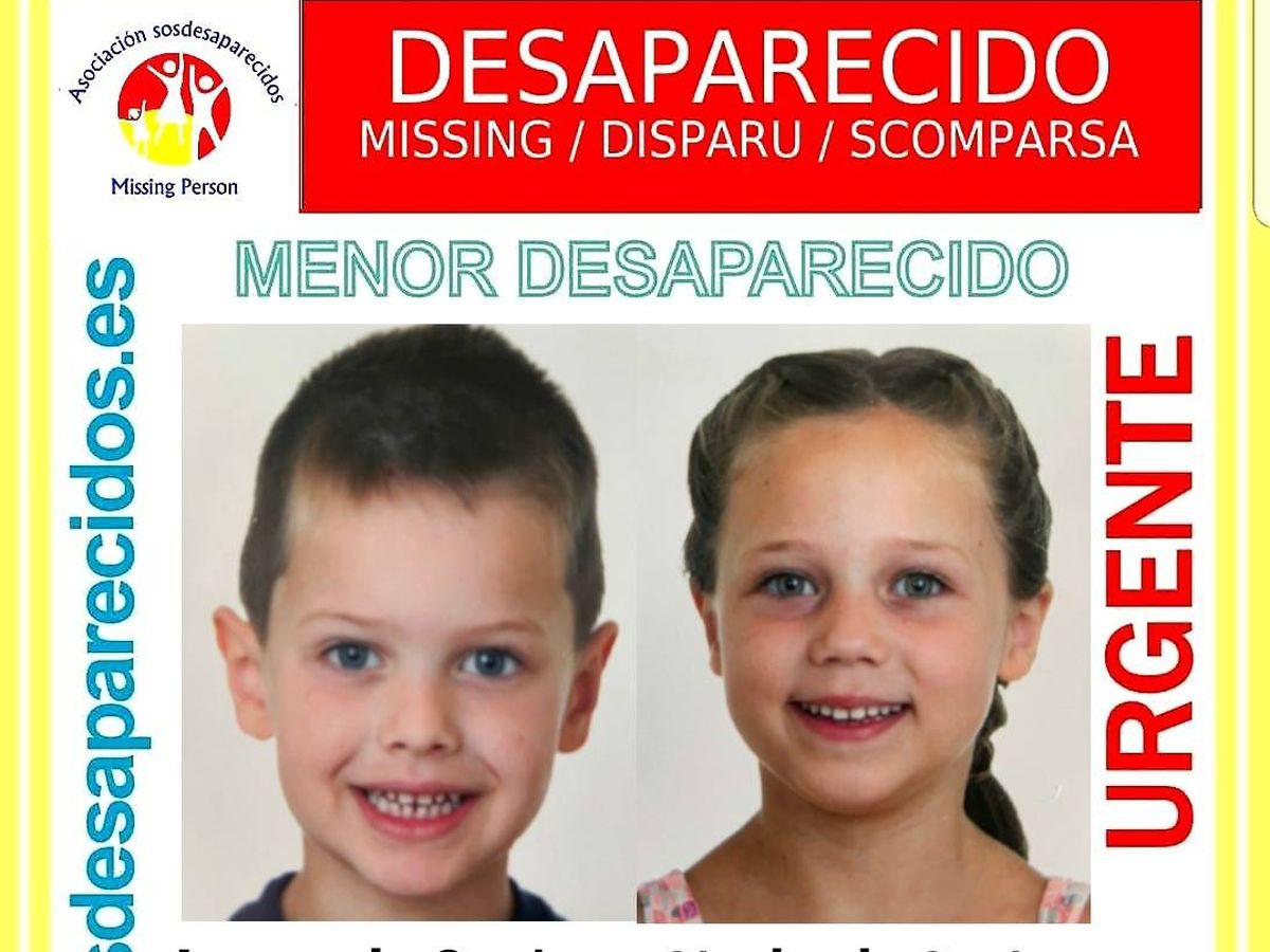 Foto: Leonardo y Stephanie, desaparecidos en Casares (Málaga). Foto: SosDesaparecidos
