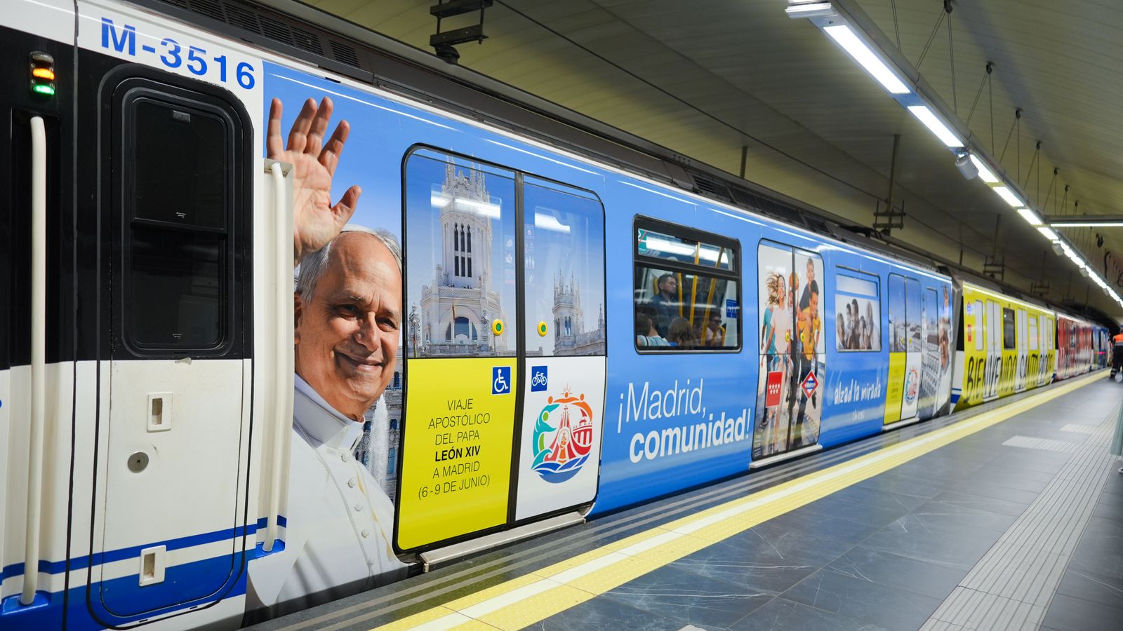 Visita del Papa León XIV a Madrid: todas estas estaciones de Metro estarán cerradas todos estos días