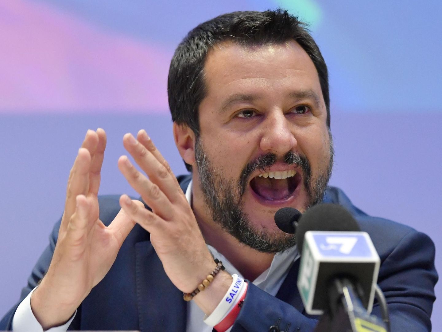 Matteo Salvini, líder de la Lega y exeurodiputado. (EFE)