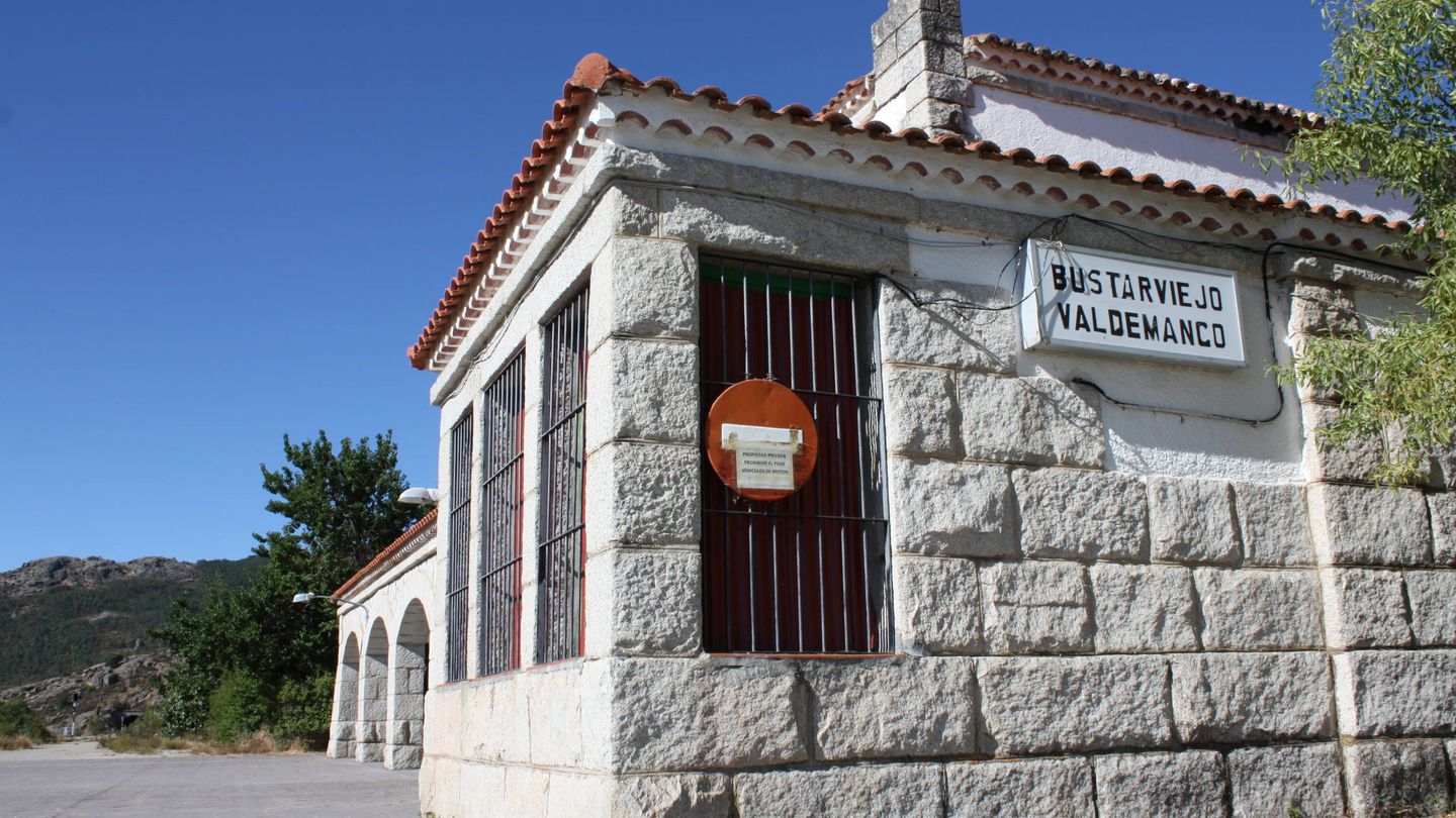 Estación de Bustarviejo. (A. Mata)