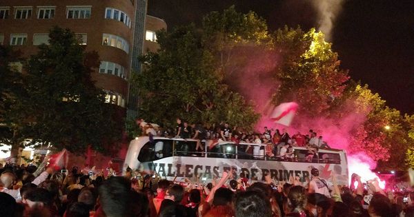Foto: Ascenso del Rayo Vallecano a Primera División | Foto: T.F.