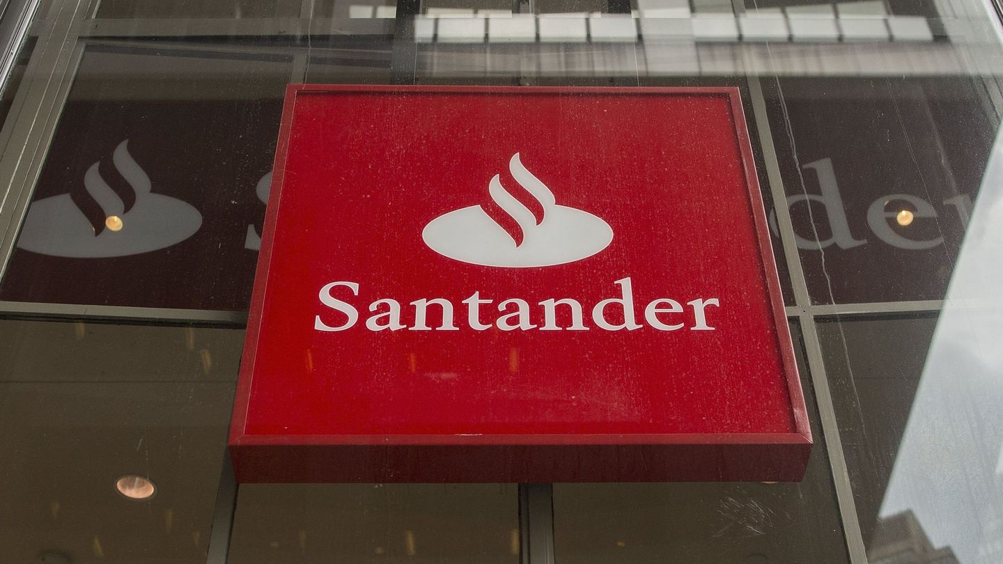 Vista de una sede del Banco Santander. (EFE)