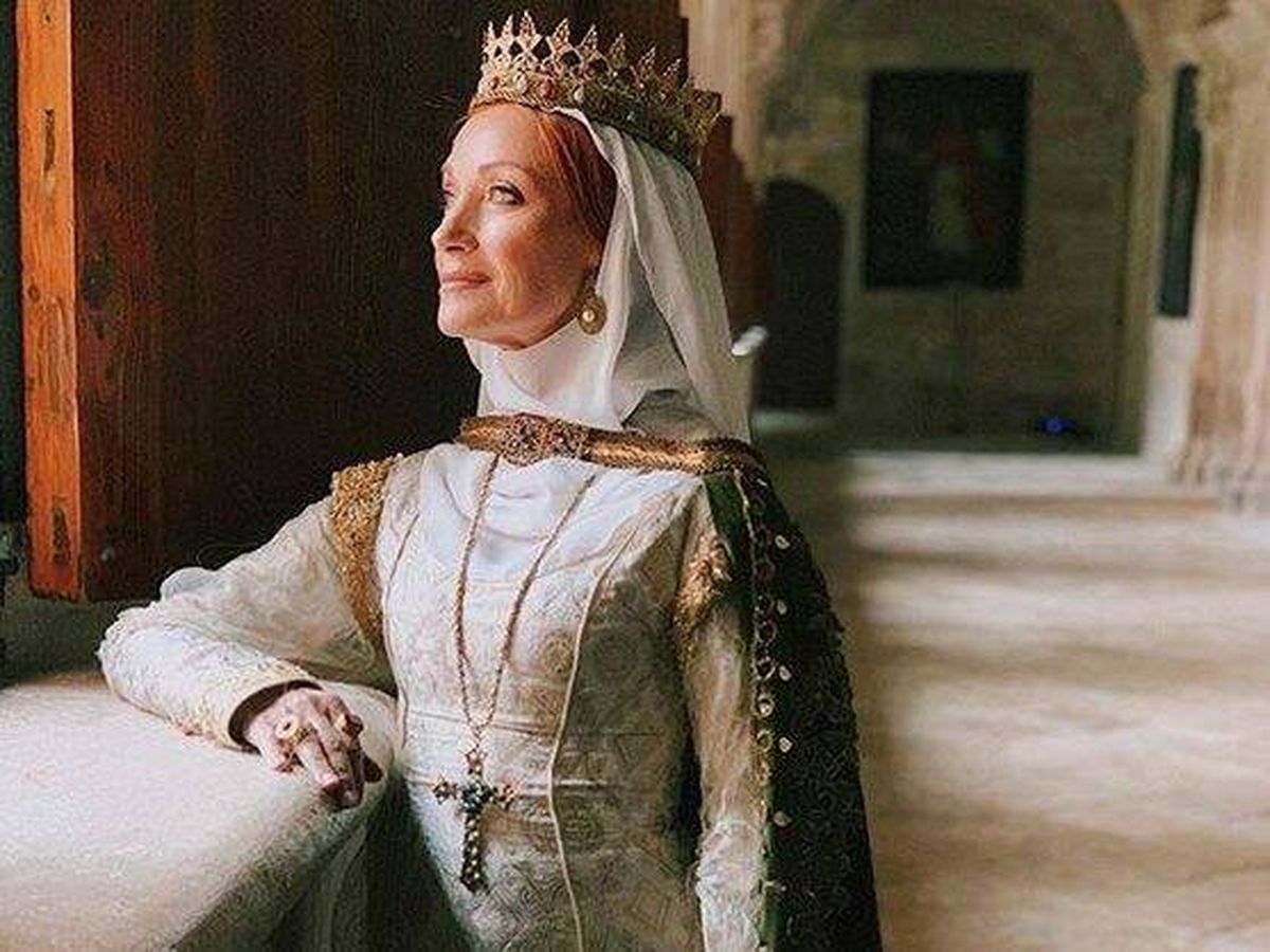 Foto: Jane Seymour como Leonor de Aquitania. (Dreamlights)