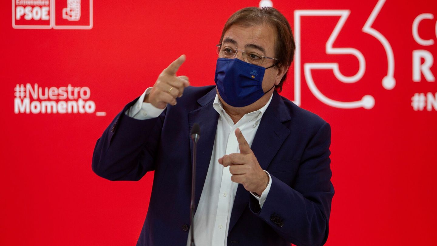 El secretario general del PSOE de Extremadura, Guillermo Fernández Vara. (EFE)