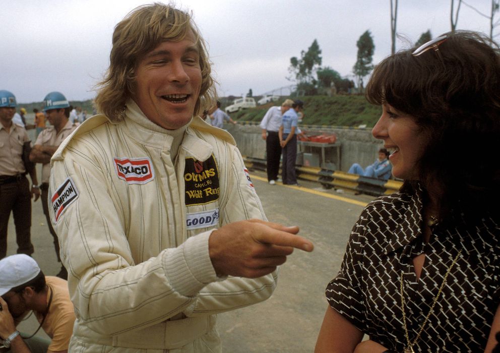 Foto: James Hunt durante el GP de Brasil de 1979.