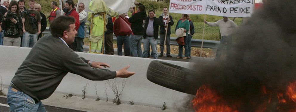 Foto: Los transportistas se suman a la ola de huelgas por el precio del gasóleo