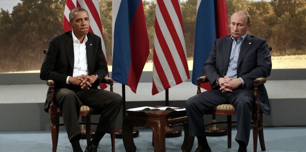 Barack Obama y Vladimir Putin, en una imagen de archivo.