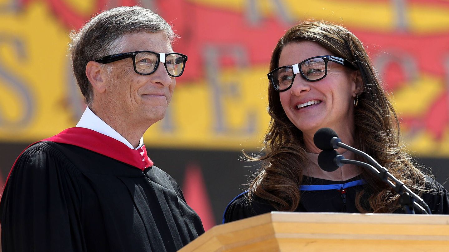 Bill y Melinda Gates. (Getty)