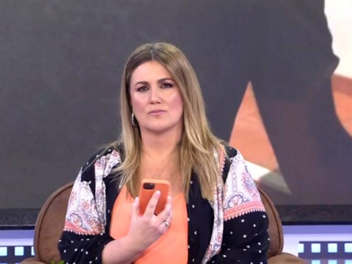 Foto: Carlota Corredera, presentadora de 'Sálvame'. (Mediaset España)
