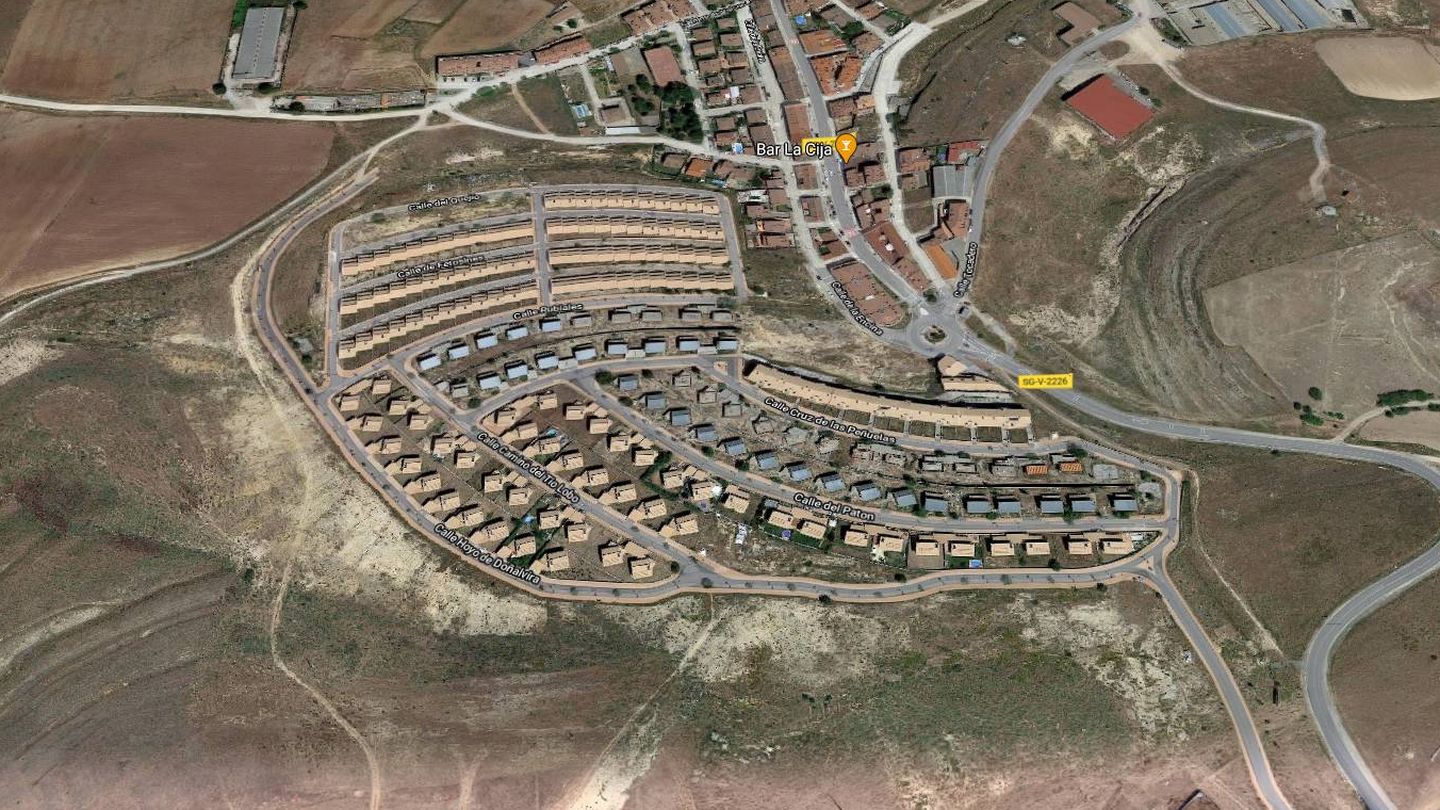 Vista aérea de la ciudad bioclimática. (Google Maps)