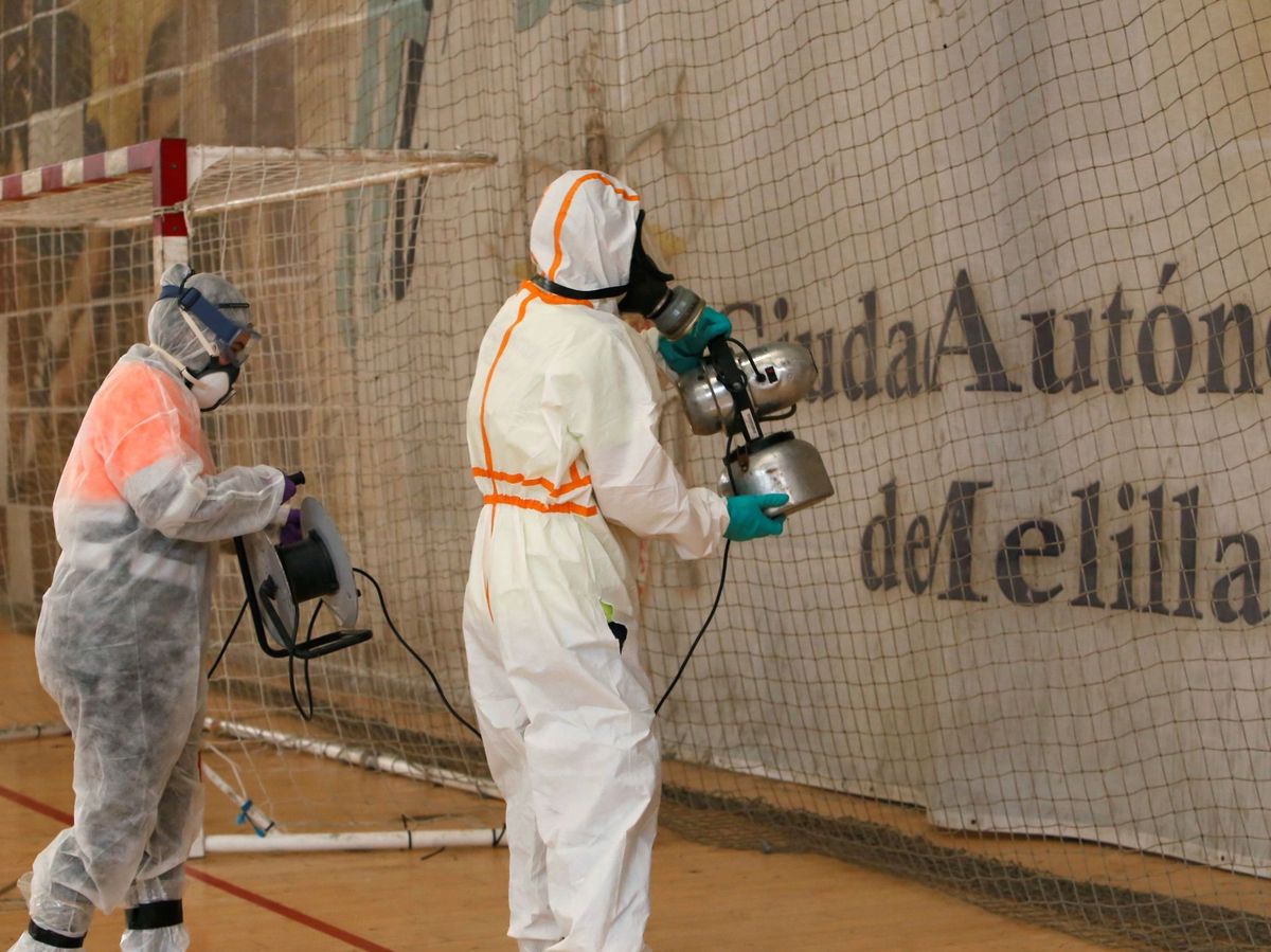 Foto: Crisis del coronavirus en Melilla. (Efe)