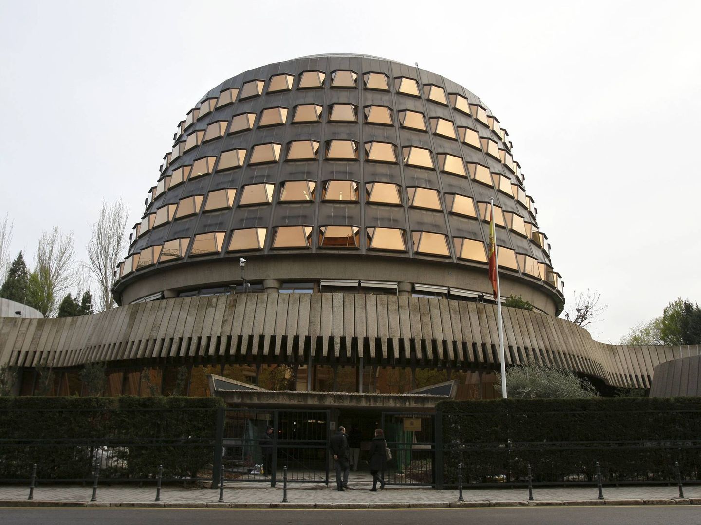 Imagen de la sede del Tribunal Constitucional en Madrid. (EFE)