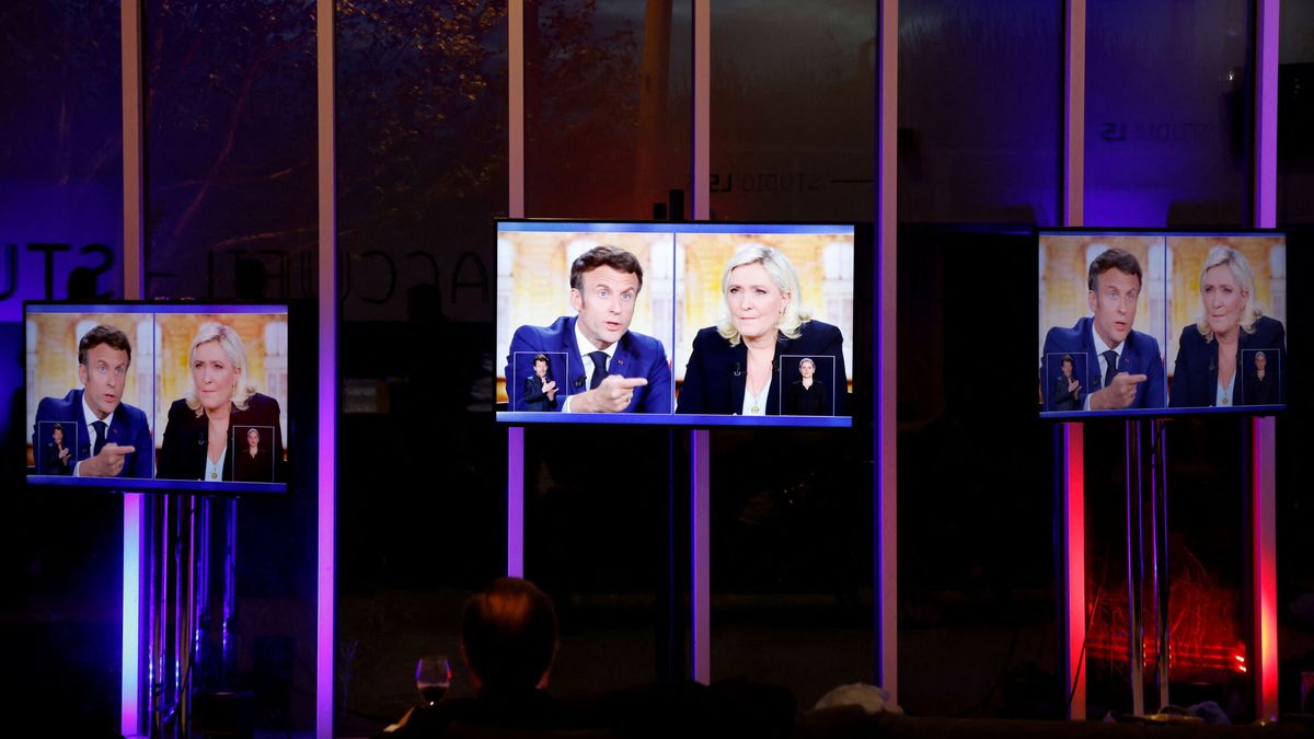 Ejercicio de sadismo en el debate electoral entre Macron y Le Pen