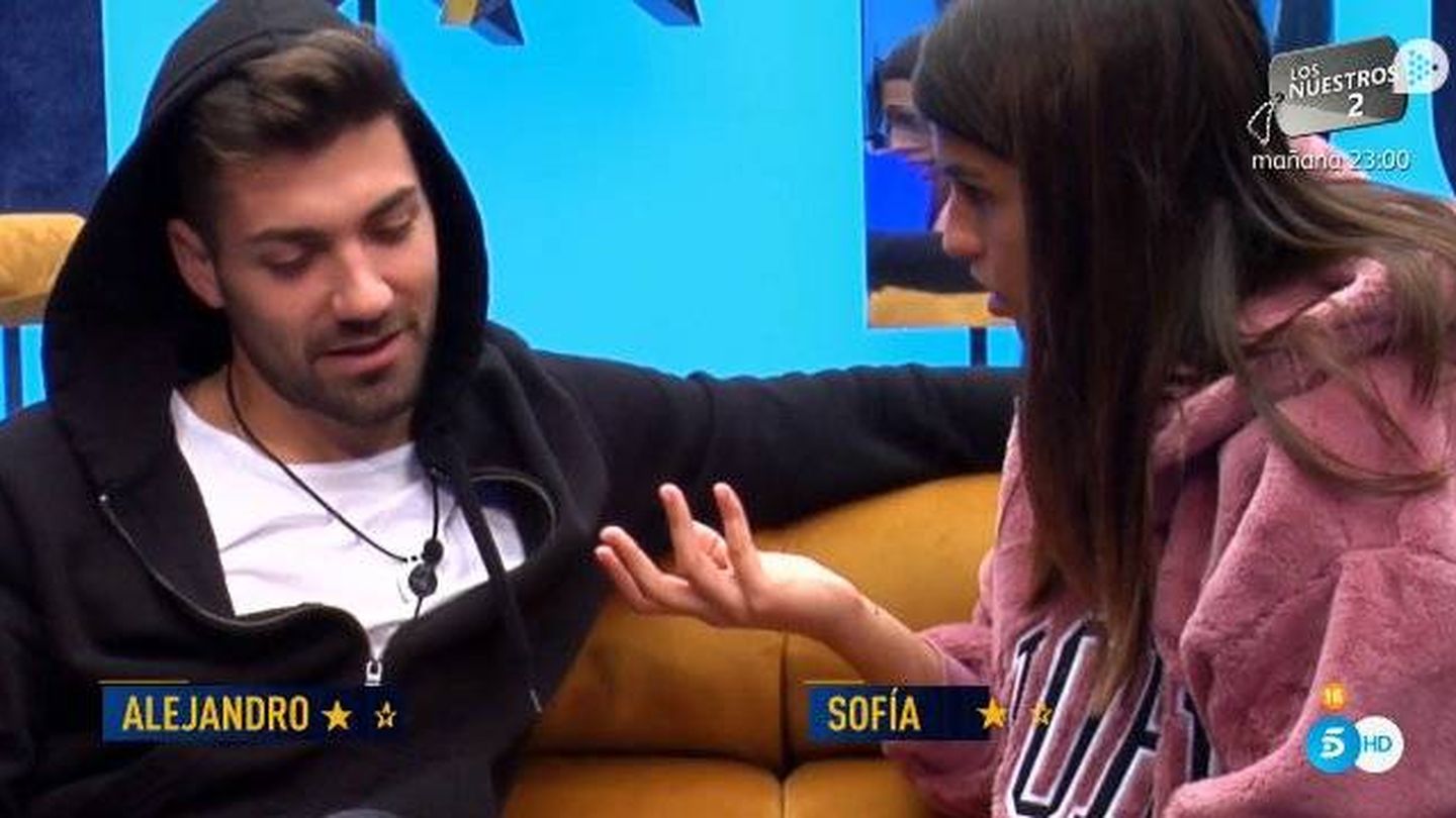 Alejandro Albalá y Sofía Suescun, en 'GH Dúo'. (Telecinco)