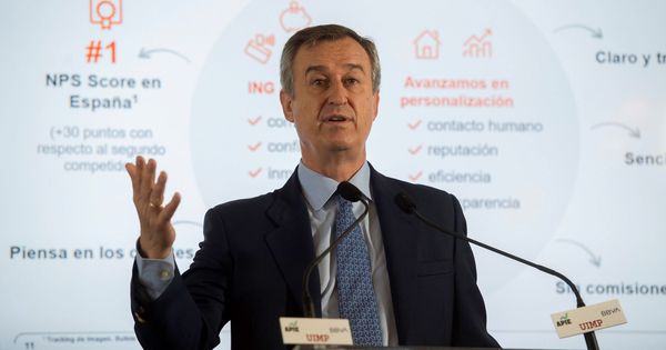 Foto: César González Bueno, presidente de ING España. (Efe)
