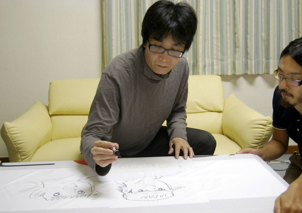 Foto: Yoichi Takahashi, creador de la serie japonesa de dibujos animados 'Oliver y Benji'. (EFE)
