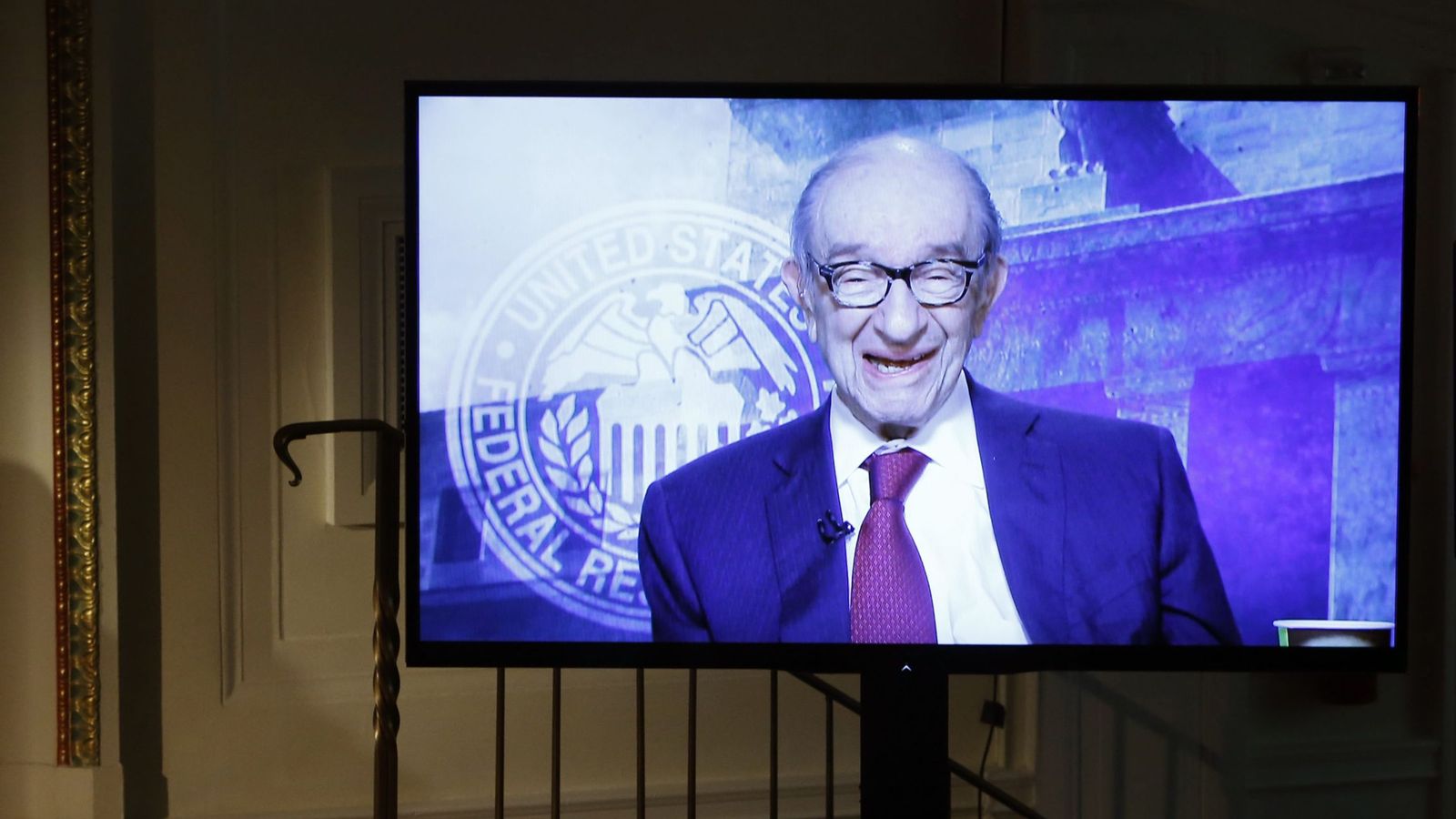 Foto: El exdirector de la Reserva Federal de EE.UU. Alan Greenspan
