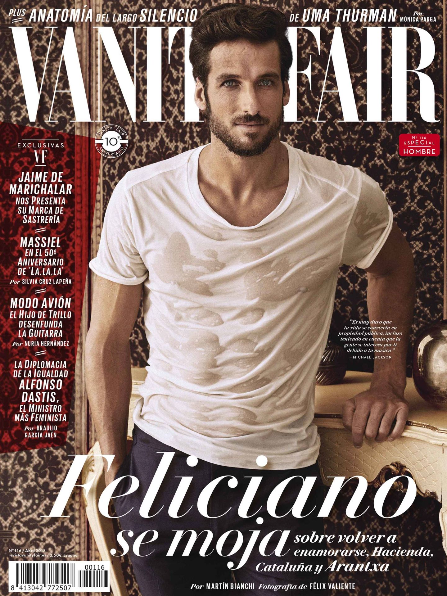 La 'Vanity Fair' con portada de Feliciano López.