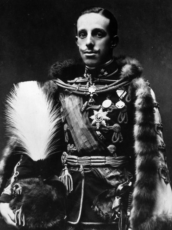 El rey Alfonso XIII en 1910. (Getty)
