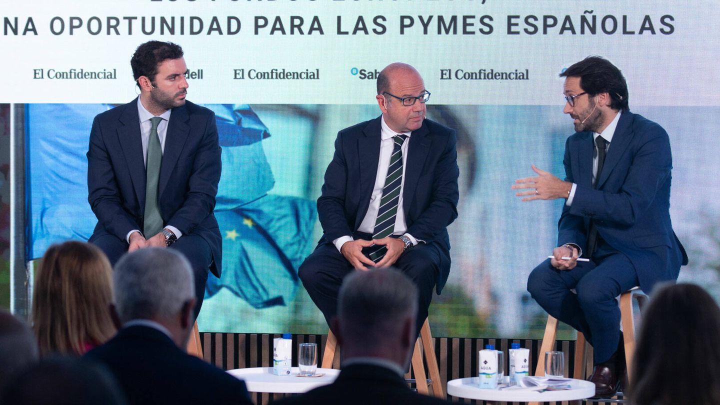 Luis Socías (CEOE), Luis Pardo (Ametic) y Alberto Palacios (AVS Consulting).