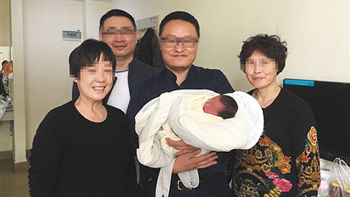 Nace un bebé en China cuatro años después de la muerte de sus padres