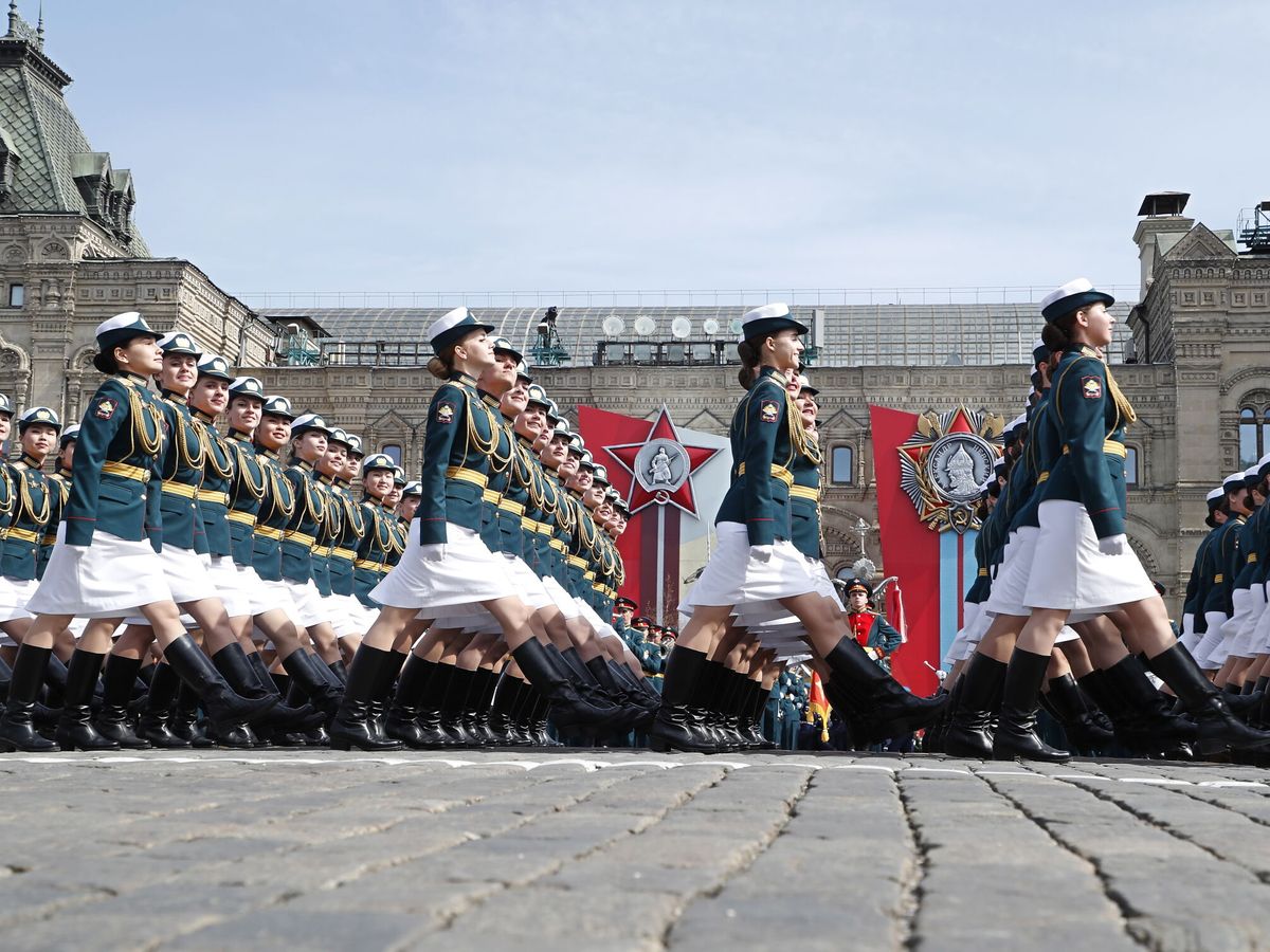 Foto: Desfile del Día de la Victoria en Moscú. (EFE EPA/MAXIM SHIPENKOV)