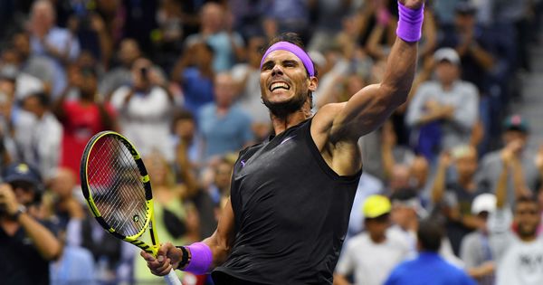 Foto: Rafa Nadal celebra un punto en el US Open. (Reuters)