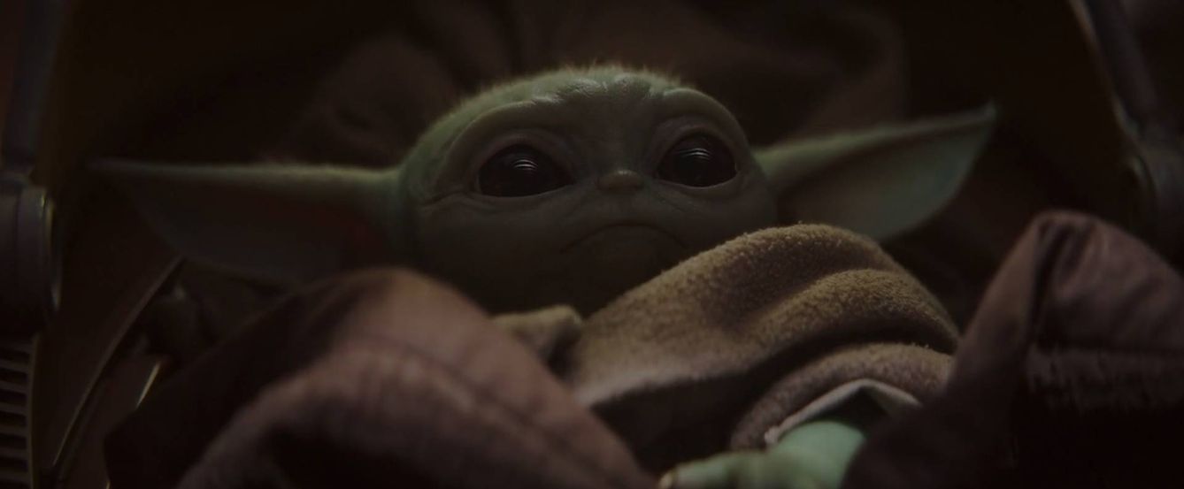 Fotograma de la serie 'The Mandalorian' en el que aparece la criatura bautizada como 'Baby Yoda'. (Disney+)