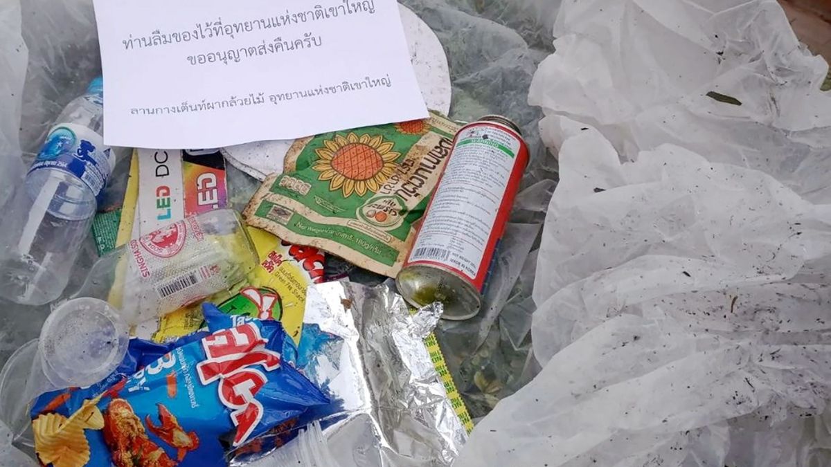 Tailandia enviará por correo la basura que los turistas dejen en sus parques naturales