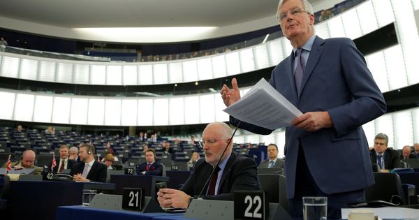 Foto: Michel Barnier, negociador jefe de la Comisión Europea. (Reuters)