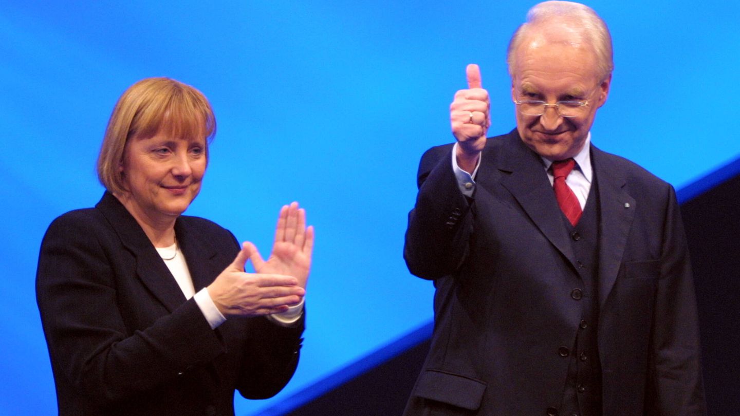 Angela Merkel, en una imagen de 2001. (Getty)
