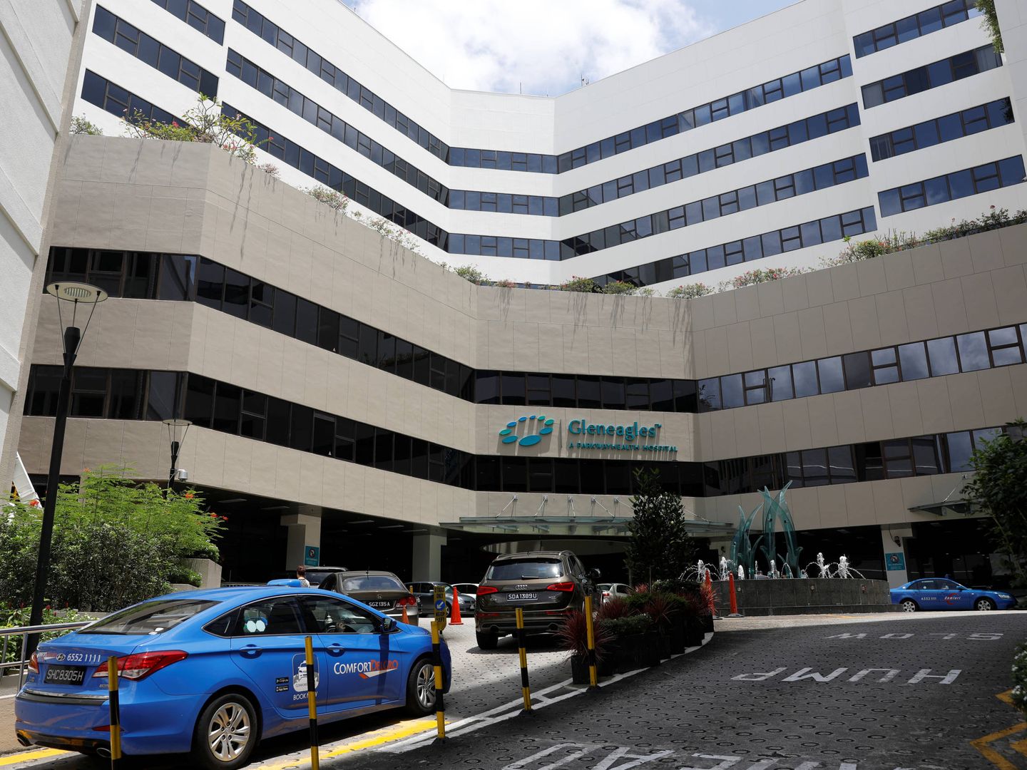 El hospital Gleneagles en Singapur. (Reuters/Edgar Su)