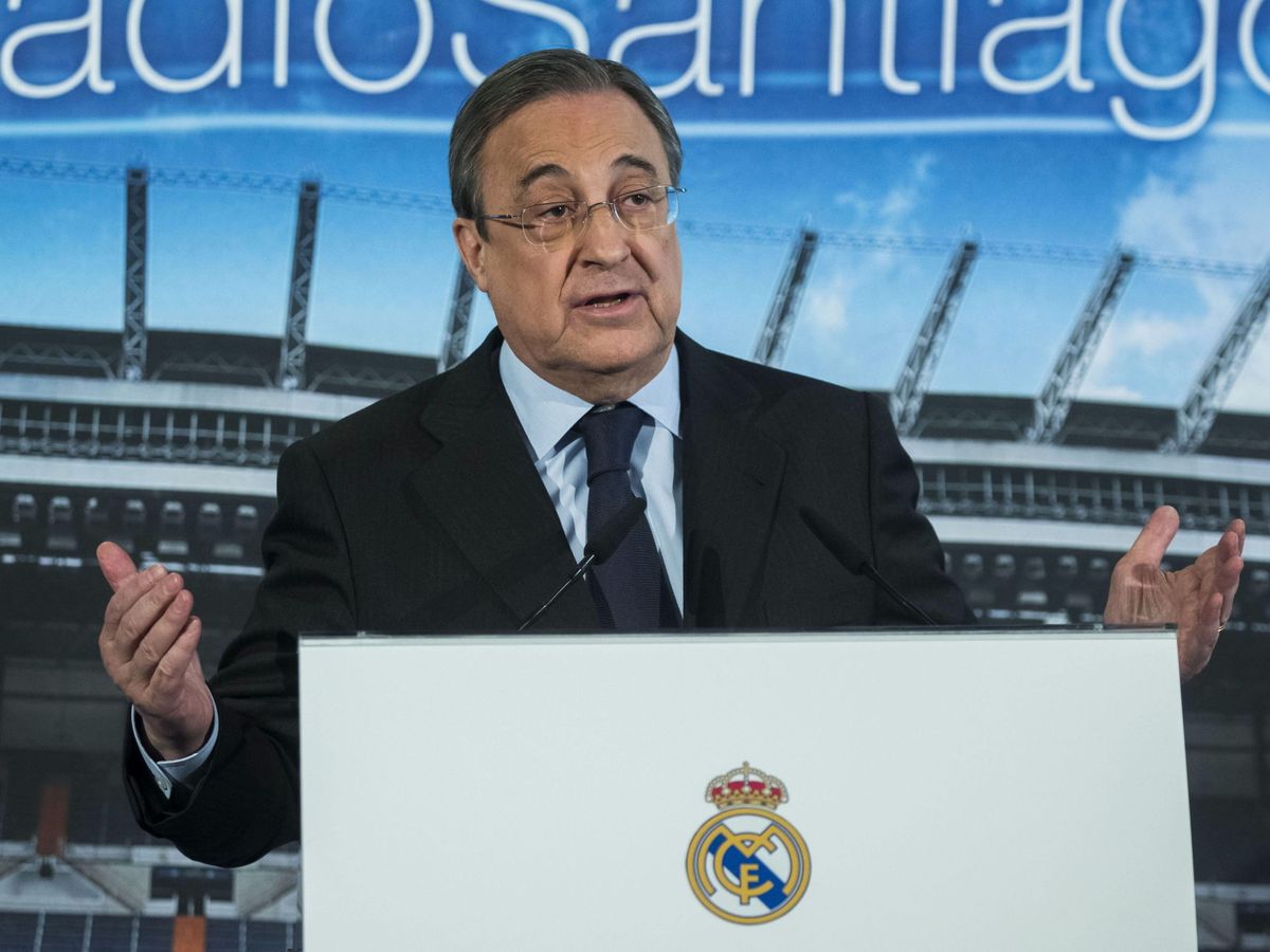 Foto: El presidente del Real Madrid, Florentino Pérez (EFE)