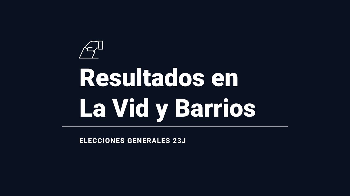 La Vid y Barrios, resultados del 23J | Votos y escaños en las elecciones generales 2023: victoria de del PP