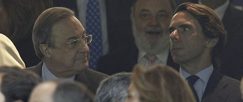 Foto: Aznar ni quiere ni puede ser presidente del Madrid