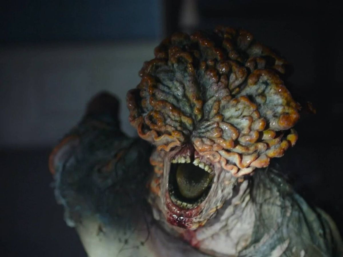 Foto: Uno de los zombis hongo (o 'chasqueadores') de 'The Last of Us'. (HBO)