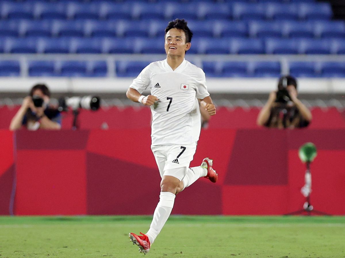 Foto: Takefusa Kubo, el jugador que liderará a Japón en el partido contra España de Mundial (Reuters/Hannah Mckay).
