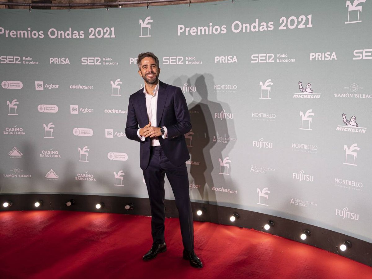 Foto: Roberto Leal, en la alfombra roja de los Premios Ondas 2021. (Gtres)
