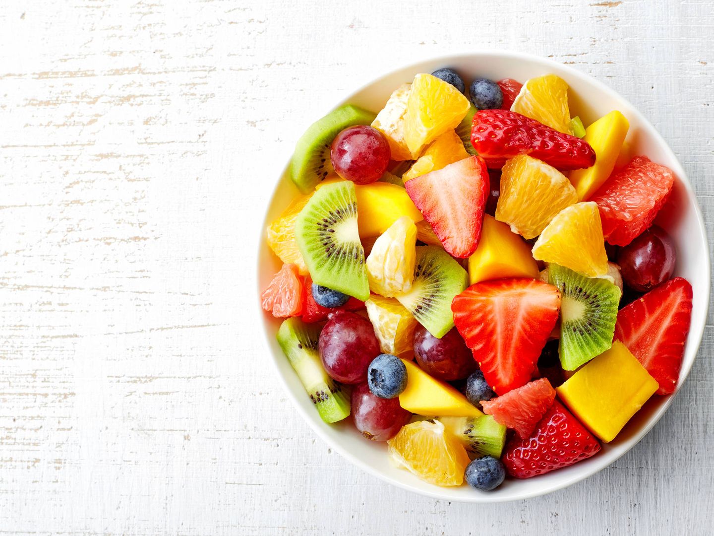 Las frutas producen saciedad y tienen escaso aporte calórico.