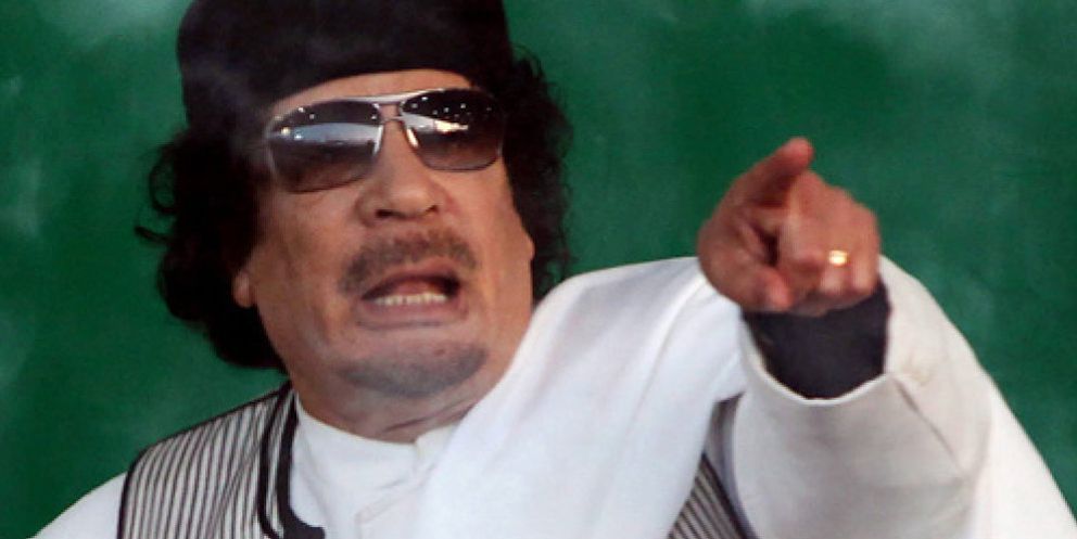 Foto: Gadafi está preparando su salida de Libia con su familia posiblemente a Túnez