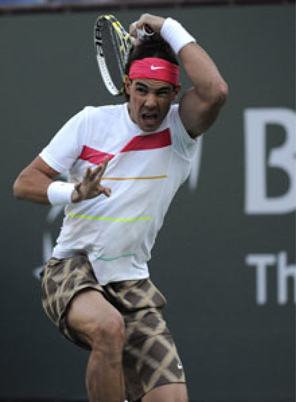 Foto: Rafael Nadal debutó en Indian Wells con victoria