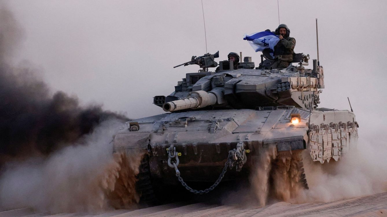 Foto: Un tanque de Israel en la Franja de Gaza. (Reuters/IDF)