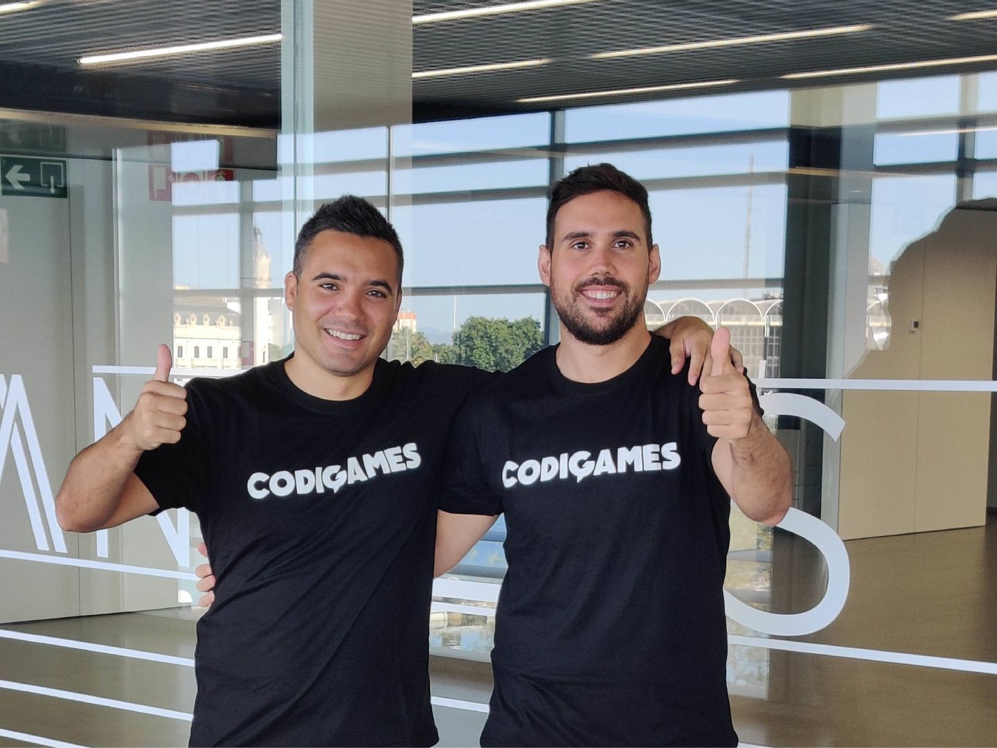 Los fundadores de Codigames.