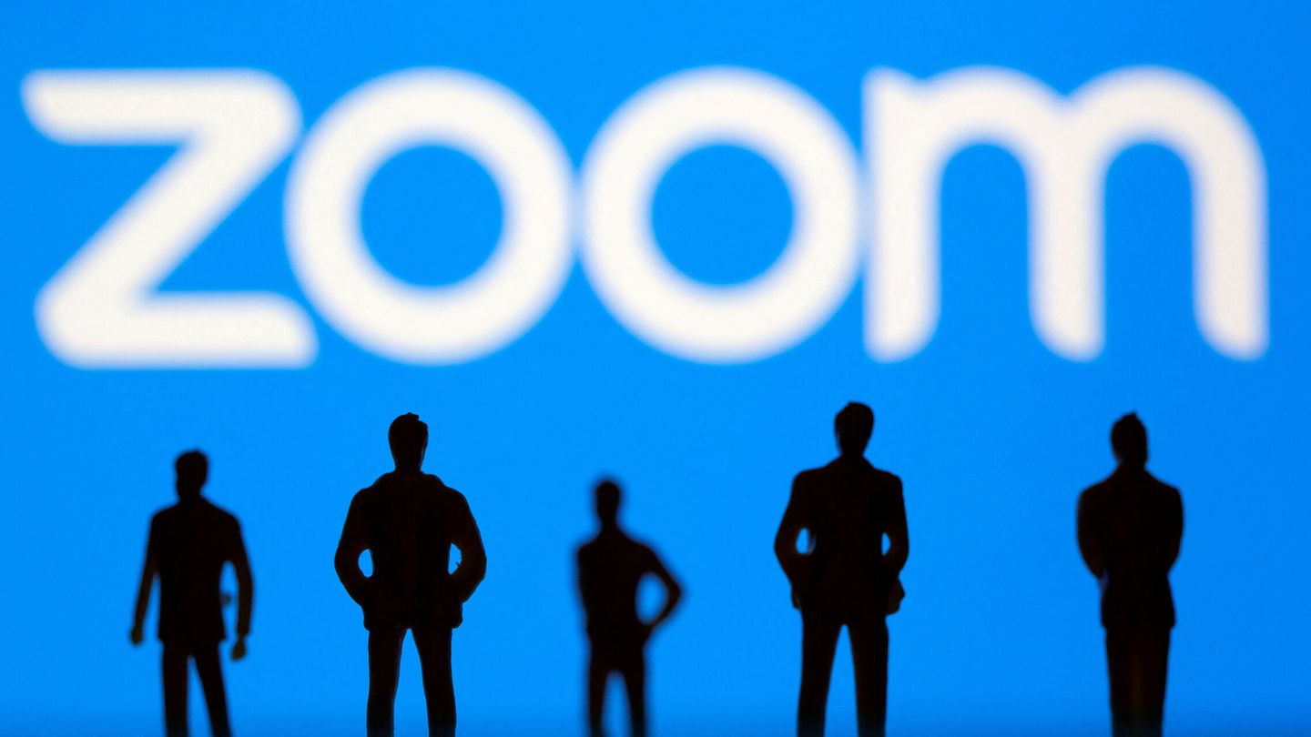 El logo de Zoom. (Reuters/Dado Ruvic Illustration)